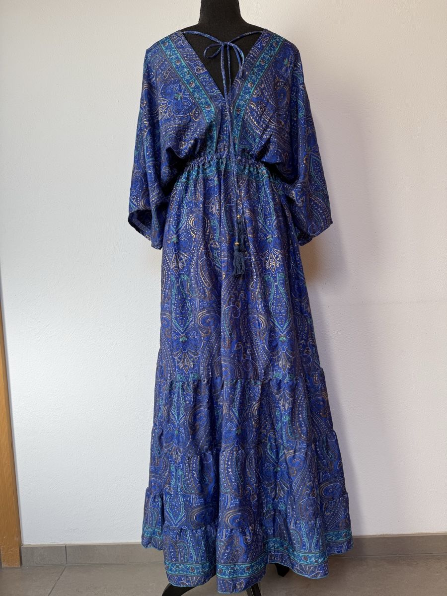 Vestiti: Boho Maxistufenkleid aus Seide – Nuovo (secondo la descrizione) da Sigriswil venduto da ck56 1