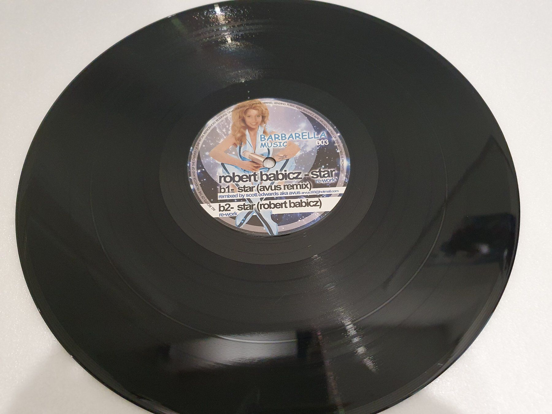 Schallplatten: Robert Babicz – Star (Re-Work) (Minimal Techno) – Gebraucht aus Uster von Vinyl-Leidenschaft 4