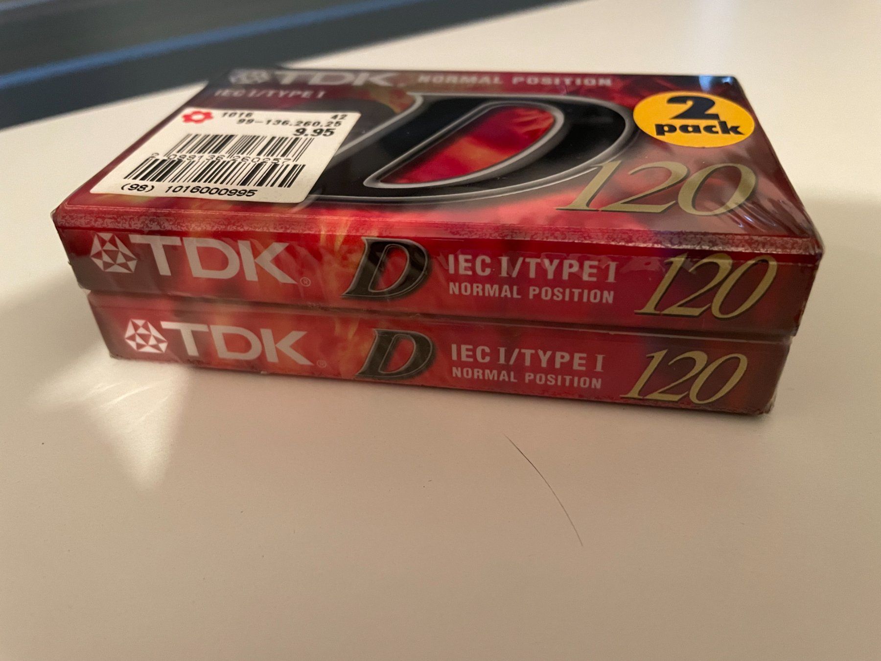 Musicassette: Deux cassettes audio vierges TDK Type I D120 – Nuovo e nell'imballaggio originale da Petit Lancy venduto da gil_hr6v 2