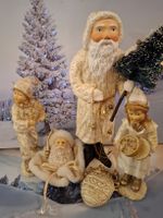 NIKOLAUS MIT 2 KINDER PLUS DEKO