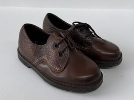 1960er JLCO Sanitized Lederschuh Kinder braun (Gr. 21)