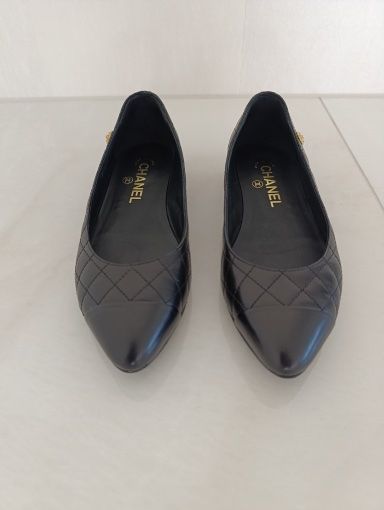 Chanel Damenschuhe: Chanel Ballerinas Schwarz, Gr. 37.5 – Gebraucht aus Hergiswil NW von pol_9dl8 1