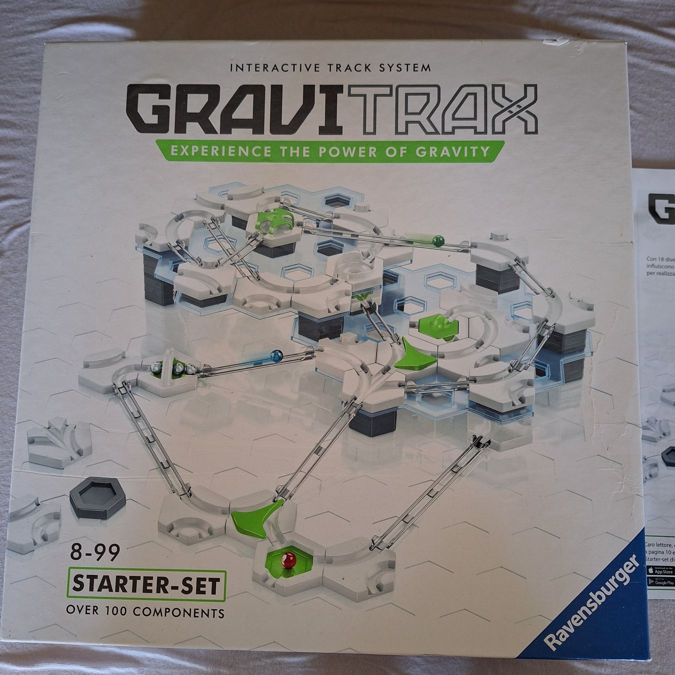 Ravensburger Kit di costruzioni: Gravitrax Starter-Set, Kugelbahn Bausatz, viele Teile – Usato da Hettenschwil venduto da Schneuggi2 2