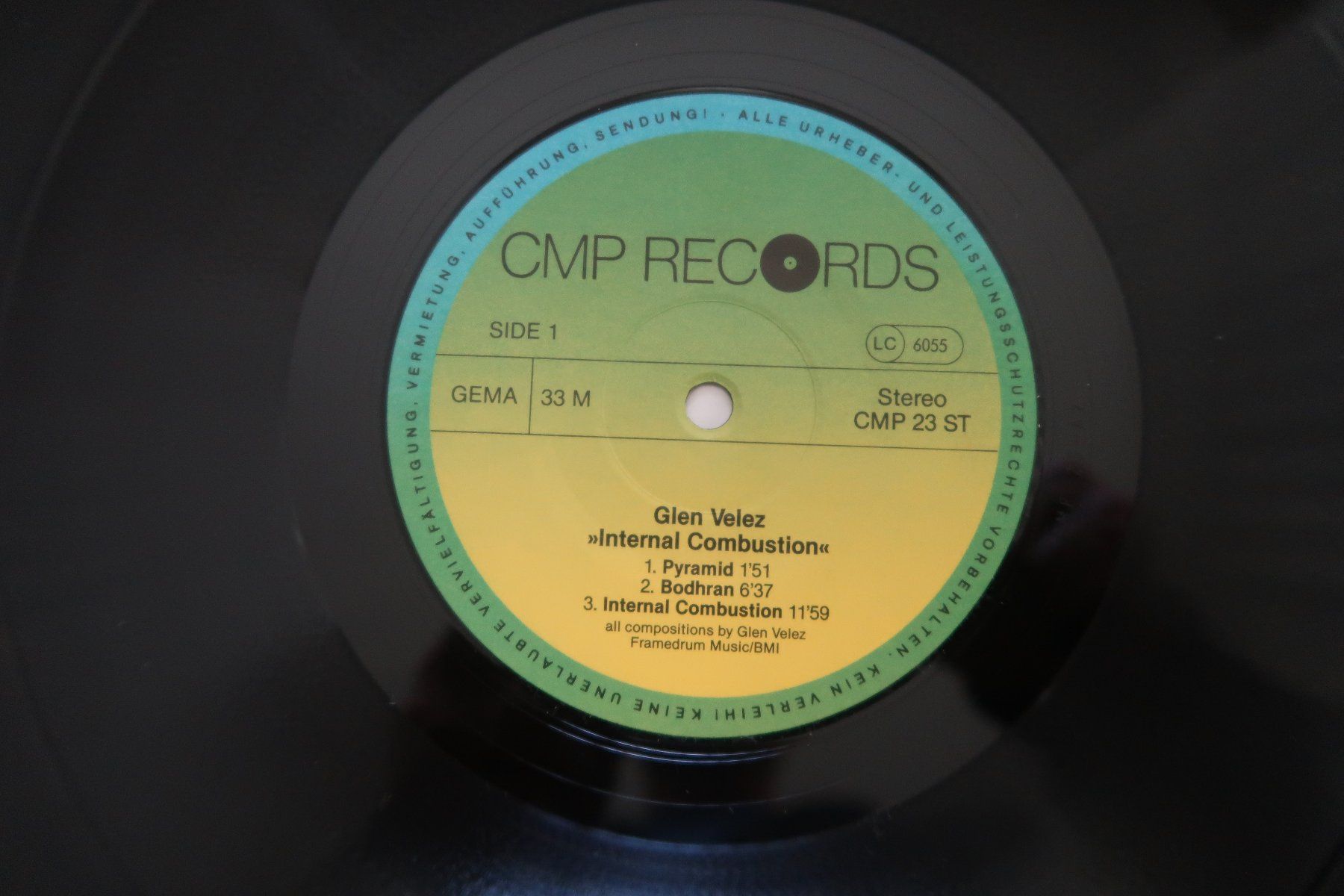 Dischi in vinile: GLEN VELEZ - INTERNAL COMBUSTION - VINYL LP – Usato da Basel venduto da Patiscat 2