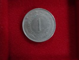 1 Dinar Jugoslawien 1977 - M414