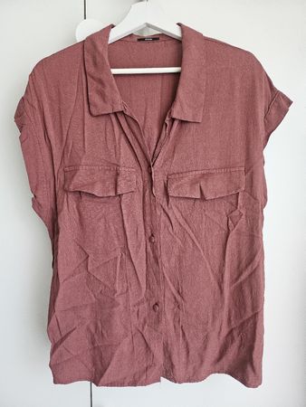 Bluse Tezenis dunkles mauve