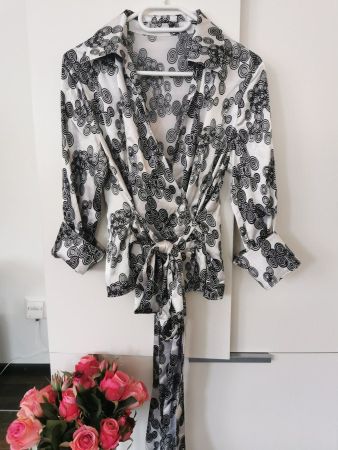WICKEL-BLUSE GR. S