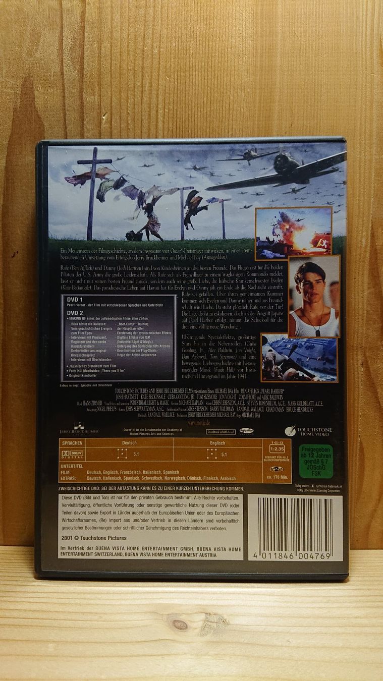 Tutti i DVDs: PEARL HARBOR DVD 2 Disc Set – Usato da Wilderswil venduto da Exebub 1
