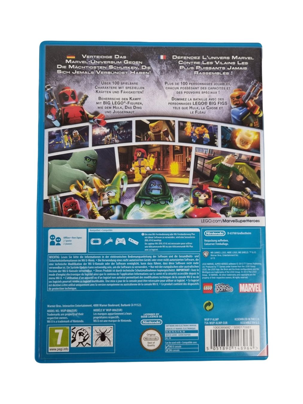 Marvel Giochi: LEGO MARVEL Super Heroes Nintendo Wii U – Usato da Wangen b. Olten venduto da Restwert_Wangen 1
