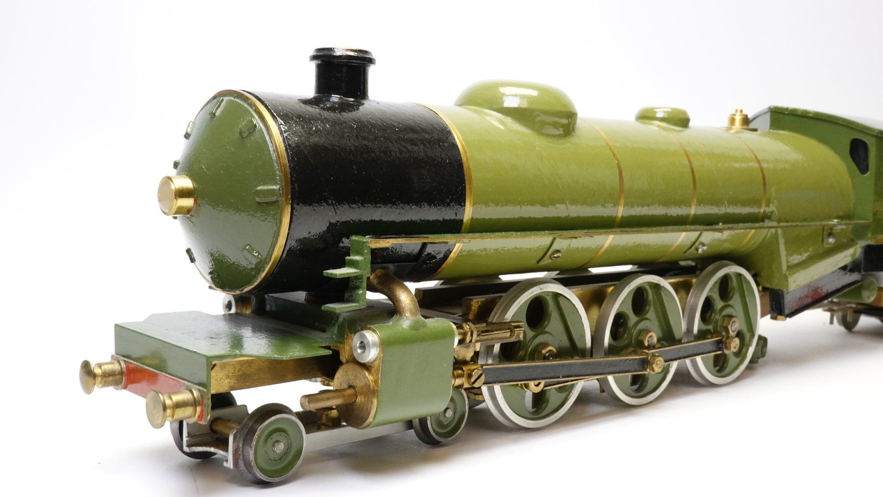 Modellini di ferrovie: e52 Spur 0 WSM / Eigenbau Dampflok GNR grün – Usato da Thun venduto da evinka_gmbh