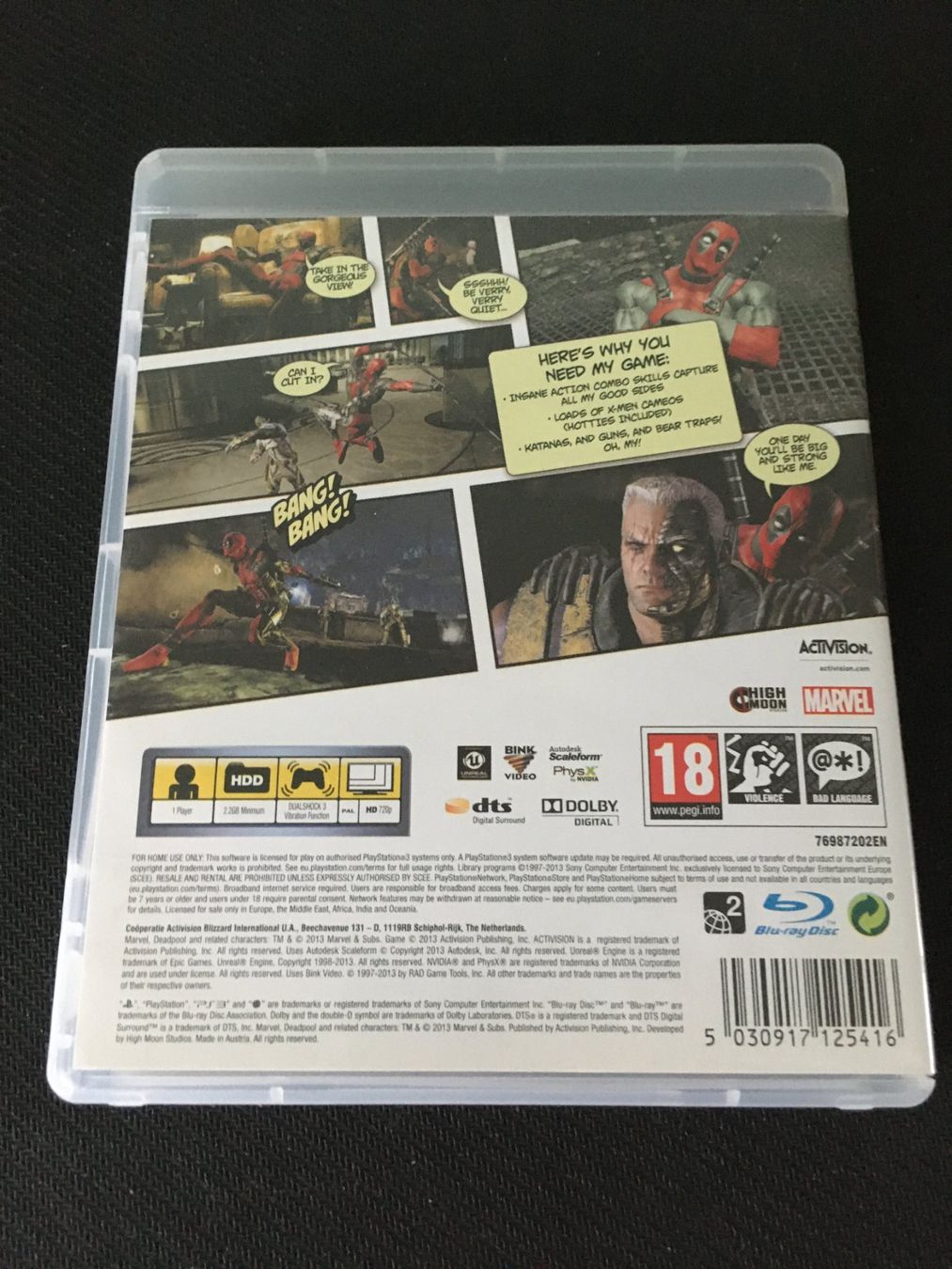 Sony Giochi: Deadpool für Playstation 3 – Usato da St.Gallen venduto da sjosjo 1