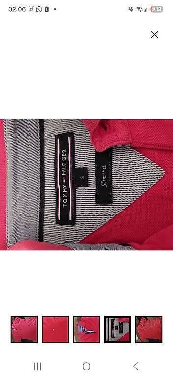 Magliette Polo: Tommy Hilfiger Poloshirt rot S – Usato da Enggistein venduto da sar_b8hz 1