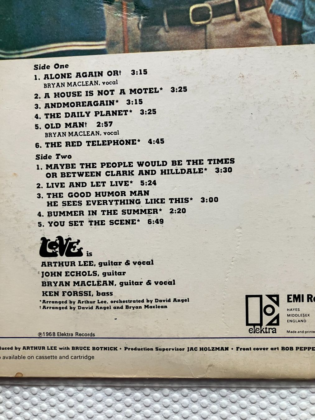 Dischi in vinile: Love – Usato da Aarwangen venduto da Jukebox3 4
