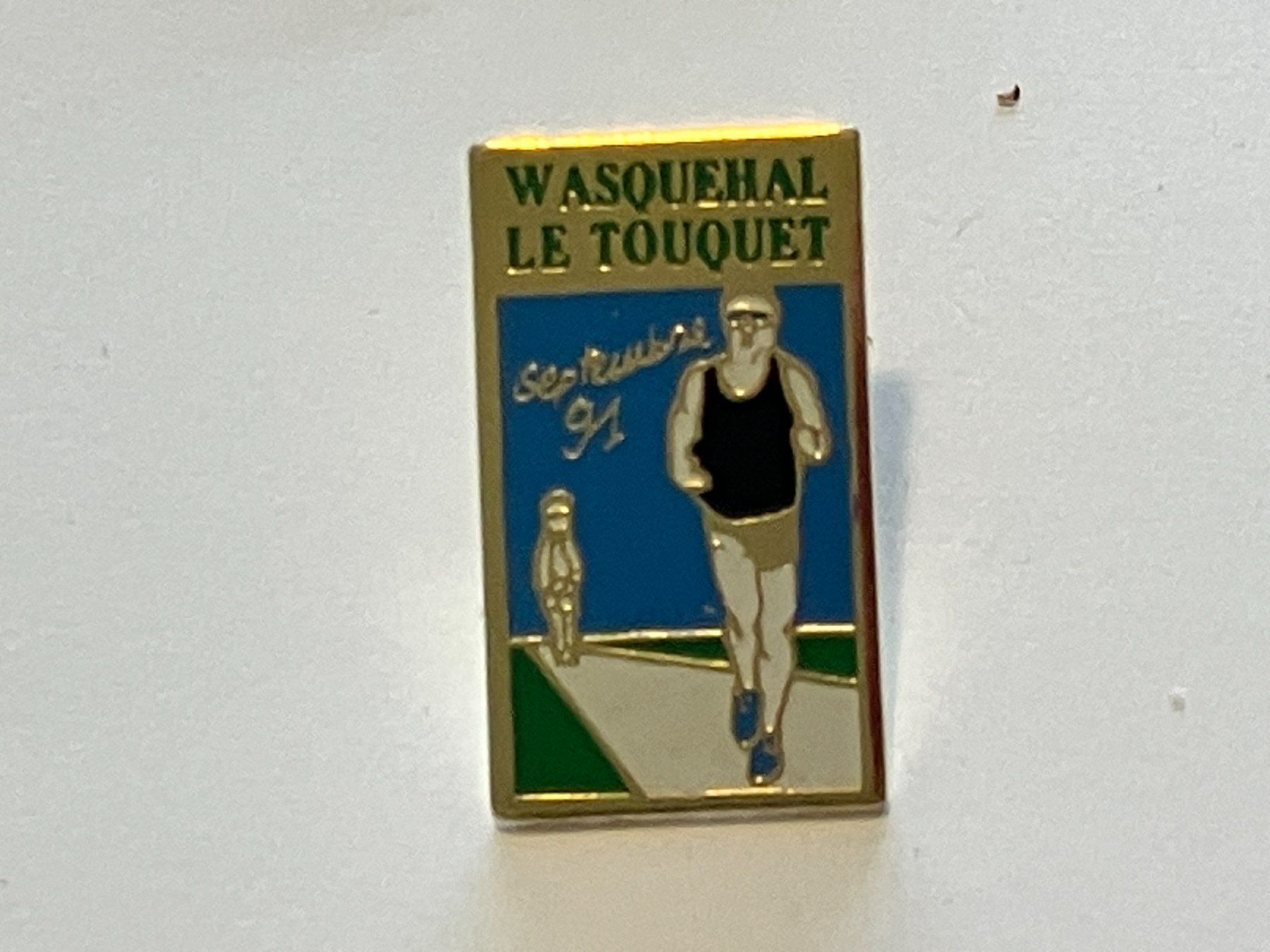 Placchette & Badge: 1 Pin Washquehal Le Touquet 1991 – Usato da Basel venduto da djwwpp