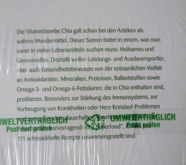 Libri: Chia-Power – Nuovo e nell'imballaggio originale da Mauren venduto da Yeelen 3