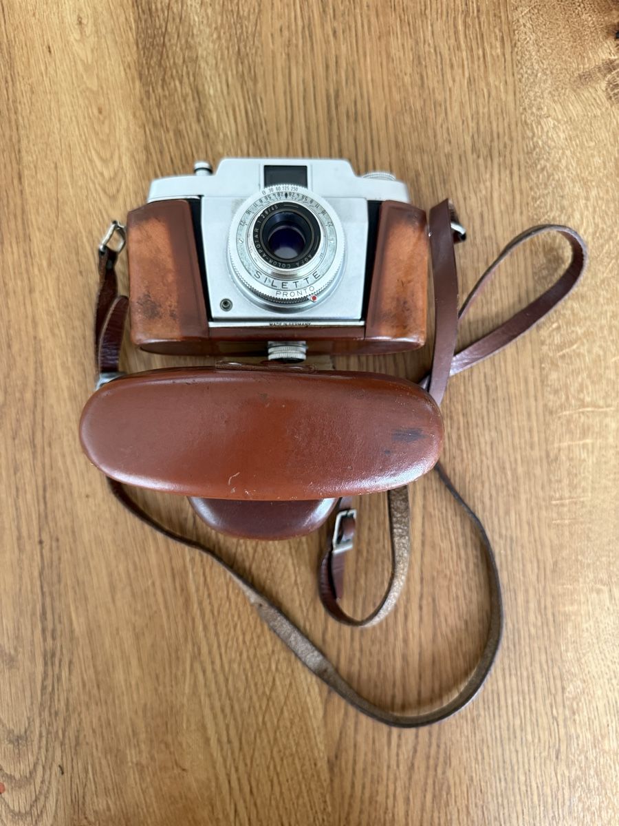 Agfa Kamera: Agfa Silette Pronto mit Lederetui – Defekt aus Stans von nipa_Z 1