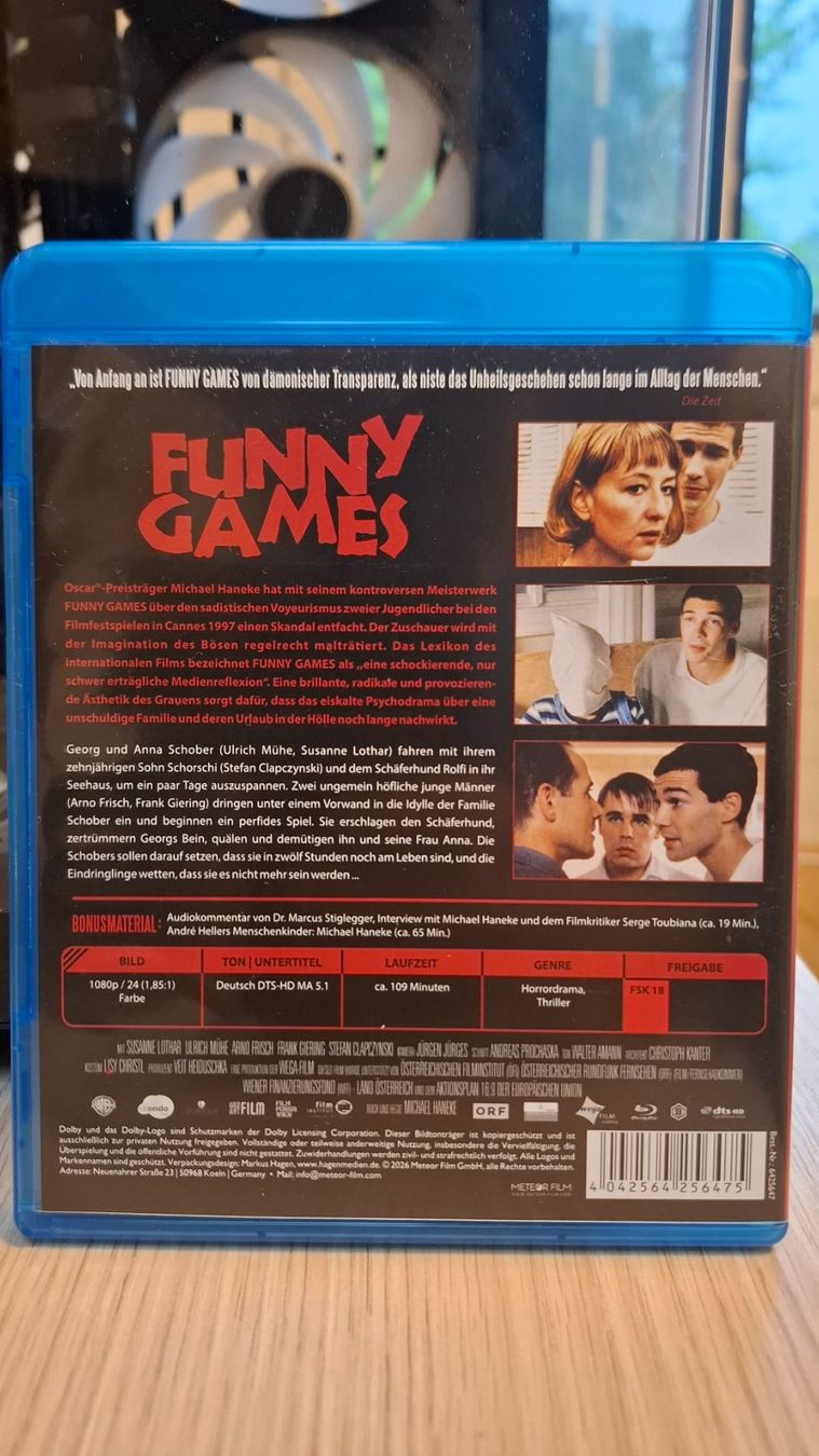 Tutti i DVDs: Blu-ray "Funny Games" – Usato da Rüttenen venduto da Knief 1