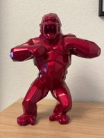 Richard Orlinski Wild Kong Skulptur rot limitiert 30cm