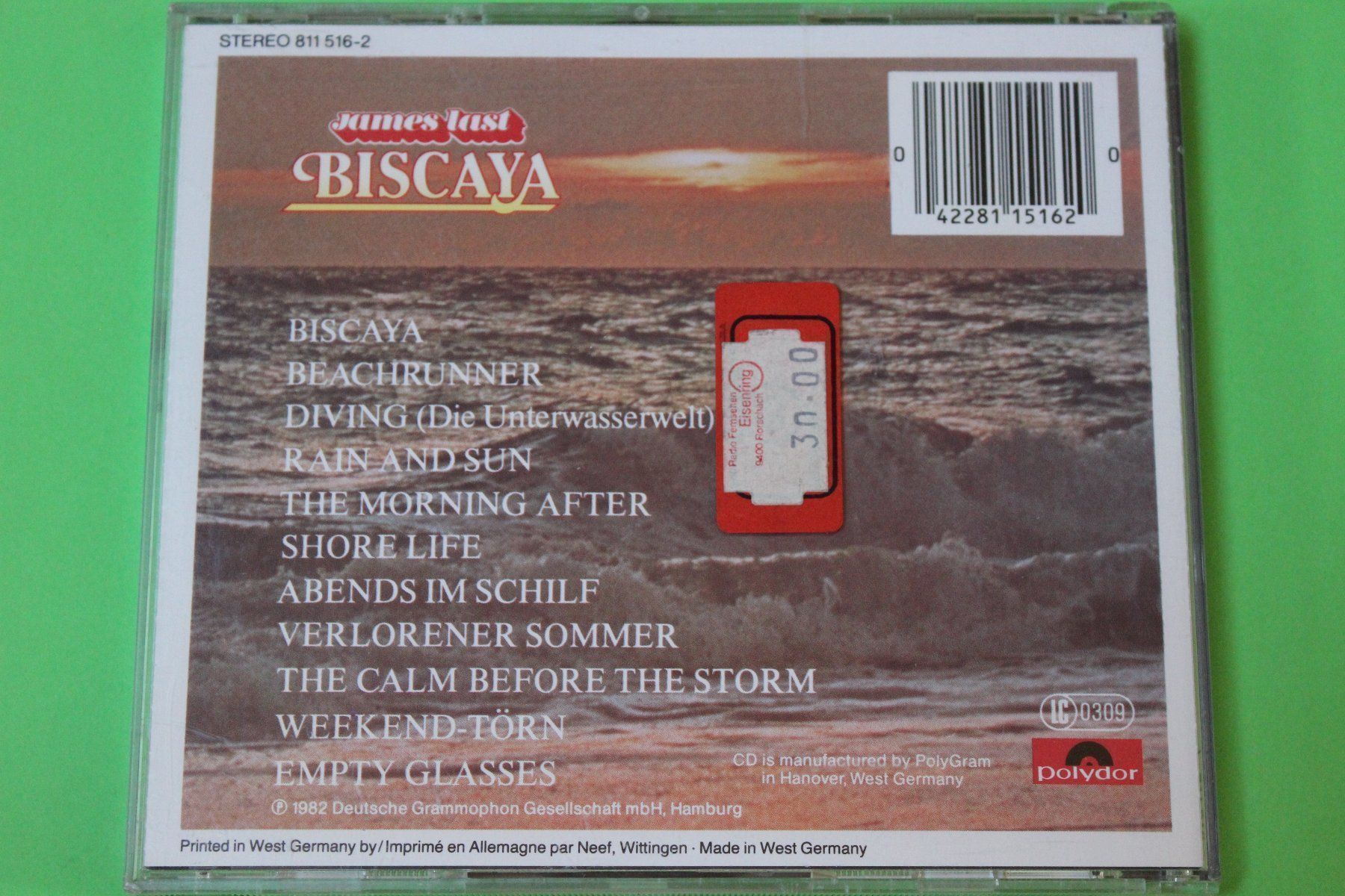 CDs: JAMES LAST - BISCAYA CD aus den 80ern – Gebraucht aus Tübach von JamesStone 2