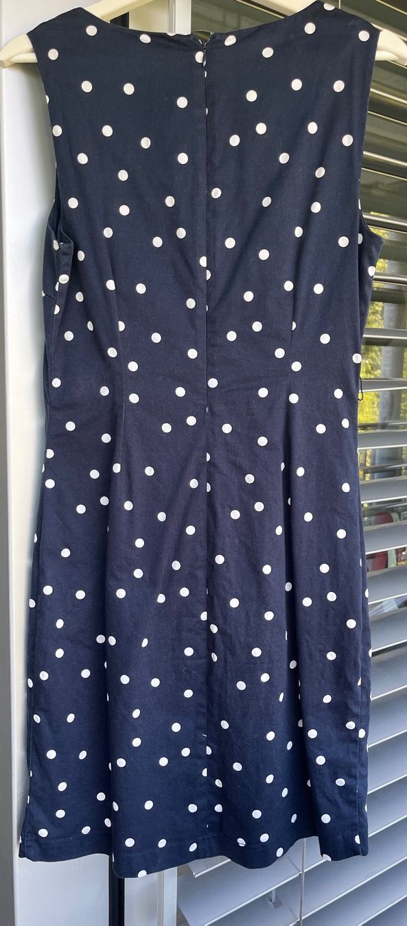 Robes: Baumwolle Kleid blau mit Pünkten M – D'occasion à Zürich par maral787 2