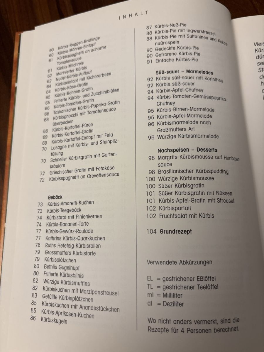 Libri: Das Kürbis-Kochbuch – Usato da Wettingen venduto da gis_hr5k 2