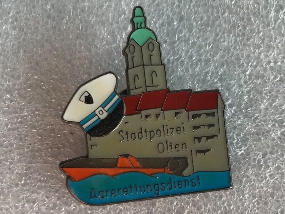 Placchette & Badge: Polizei Olten Pin – Usato da Itingen venduto da Bebbi6569
