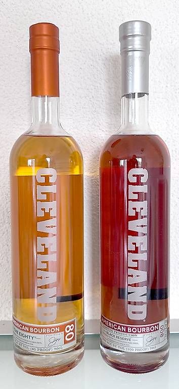 Bevande alcoliche: 2 Flaschen Cleveland Bourbon – Nuovo e nell'imballaggio originale da Zürich venduto da hotsaucenzuerich