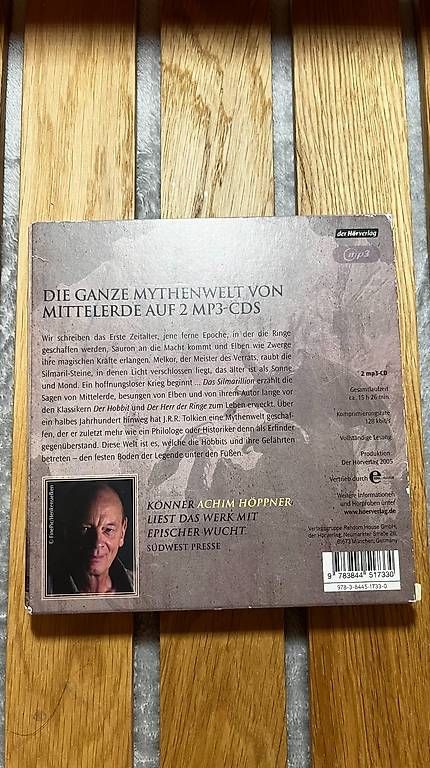 Audiolibri: J.R.R. Tolkien: Das Silmarillion | 2 MP3-CDs | A. Höppner – Usato da Aarau venduto da fij_wn2r 1