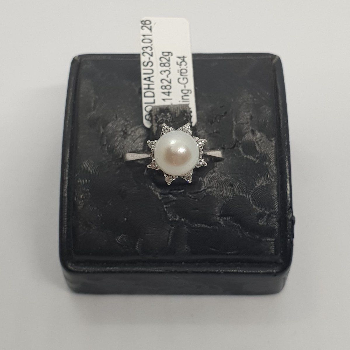 Anelli: Echt 18K Gold - S.W.P, Diamant Ring – Usato da Luzern venduto da Goldhaus-Luzern