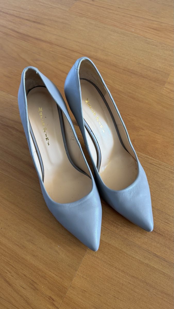 Damenschuhe: Marco Pini Pumps, Gr. 39, hellgrau – Gebraucht aus Knonau von yuz_px92 2