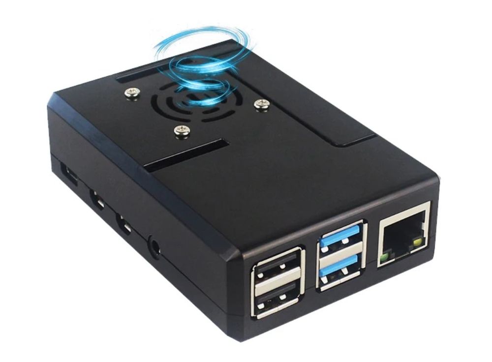 Raspberry Pi Gehäuse Für Raspberry Pi 4 Model B Weiss