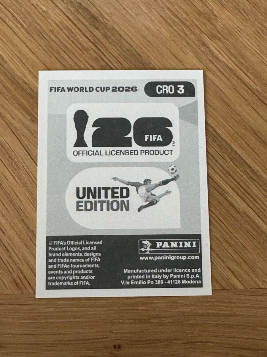 Panini Carte collezionabili: Panini 2026 CRO 3 – Nuovo (secondo la descrizione) da Grand-Lancy venduto da cyr_n5ky 1