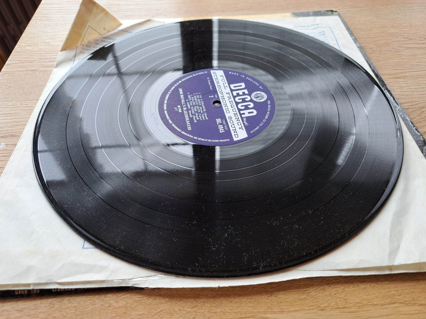 Dischi in vinile: John Mayall's Blues Breakers - Bare Wires – Usato da Meggen venduto da Ricardokoch 3