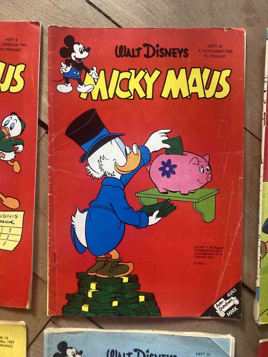 Fumetti: 5 Micky Maus Hefte 1962, 1963, 1964 – Usato da Luzern venduto da Needful_Things 3
