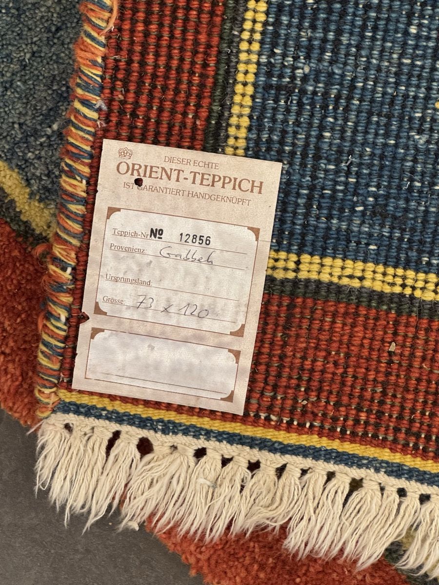 Tappeti: Gabbeh Orientteppich handgeknüpft blau  – Usato da Liestal venduto da galerie_nategh 7
