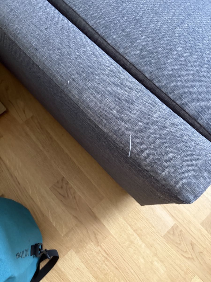 Divani: Ecksofa Schlafsofa grau gebraucht mit Gebrauchsspuren – Usato da Zürich venduto da cal_k67p 2