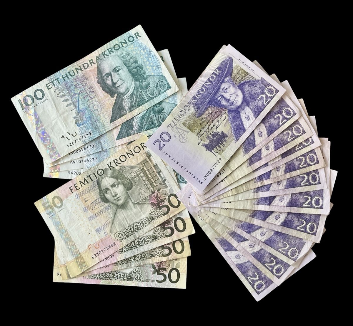 Banconote: Schweden Lot Banknoten  – Usato da Winterthur venduto da Numismatica-Vitu