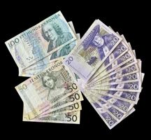 Schweden Lot Banknoten 
