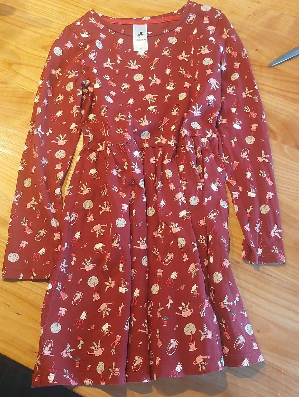 C&A Vestiti & Gonne: Schönes Mädchen Kleid Grösse 134 Langarm – Usato da Freidorf TG venduto da Suge
