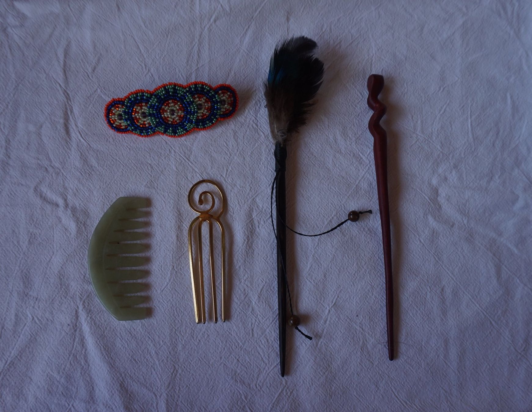 Spille & Fermagli: Broches et baguettes de cheveux – Usato da Clarens venduto da dia_sw29