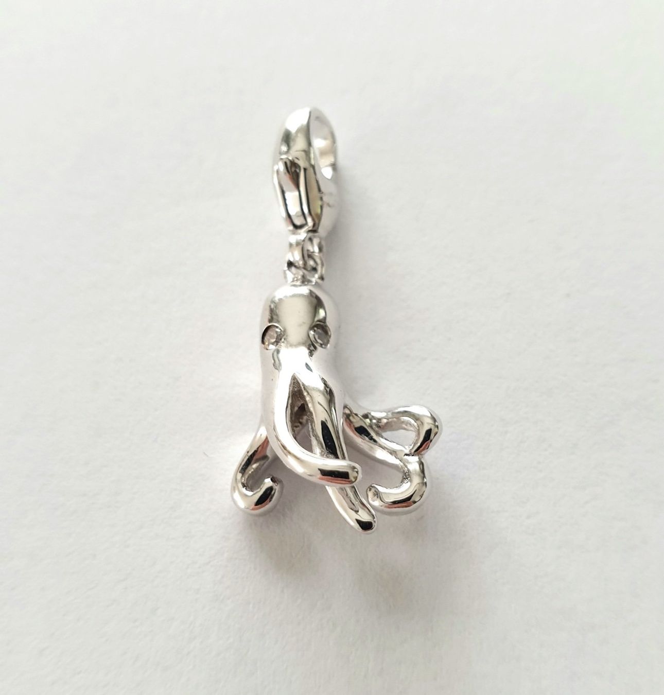 Anhänger: Charm "Oktopus" Silber 925 (rhodiniert) – Neu und originalverpackt aus Uetikon am See von Coralreef 1