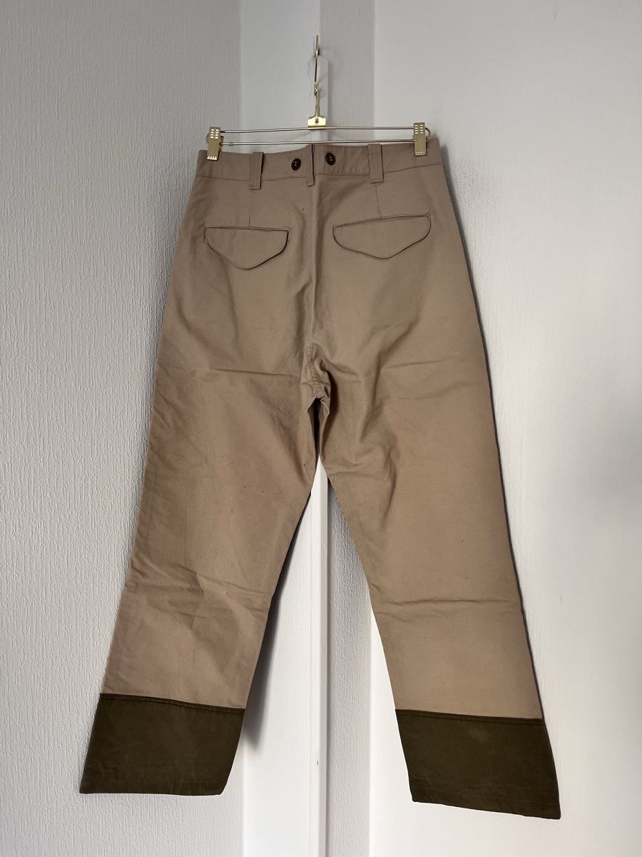 Hosen: Filson Double Front Pants Tan Olive Size 32 Cotton – Gebraucht aus Lausanne von Danash 5