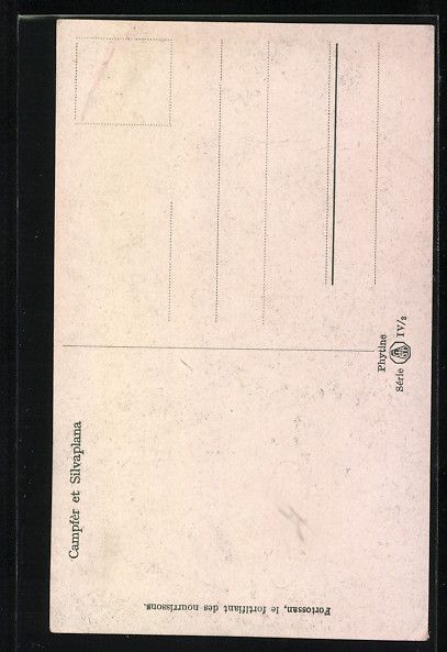 Cartoline postali: AK Campfèr, Ortsansicht mit Silvaplana – Usato da Berlin venduto da bartko-reher 1
