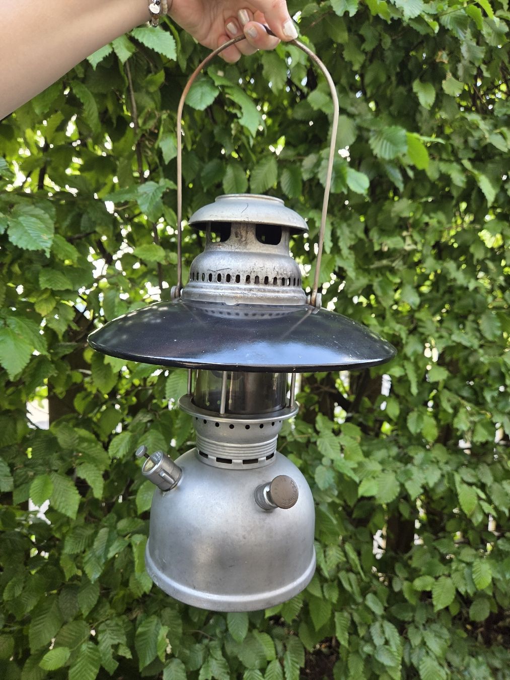 Schweizer Armee Lampade: Vergaserlampe für Benzin – Usato da Däniken SO venduto da sugar-honey-pie 2