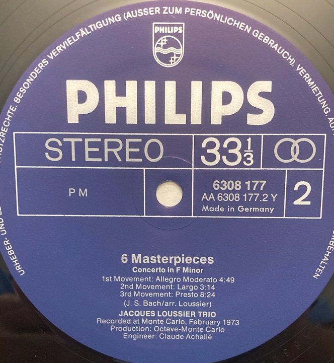 Schallplatten: Bach – 6 Masterpieces (LP) – Gebraucht aus Grüningen von azulamarillo_vinyl 3