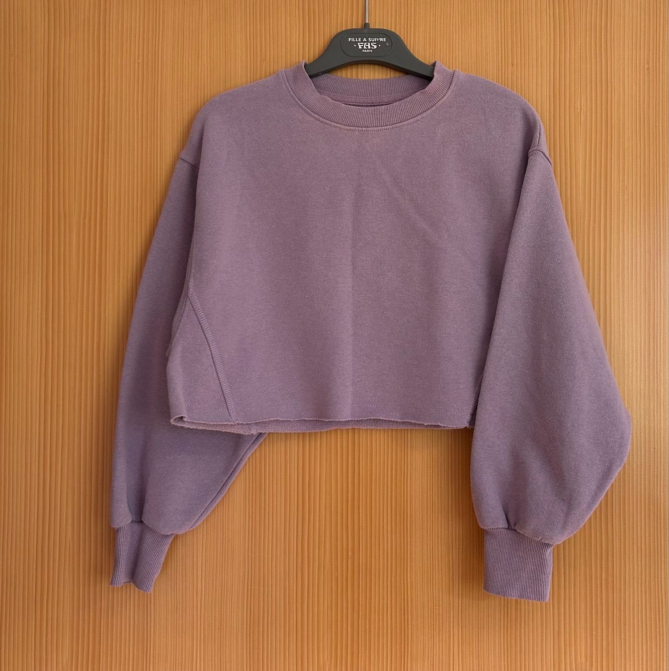 Pull&Bear Top: Lots de 2 crop top à manches longues – Usato da Ardon venduto da cam_f86l 2