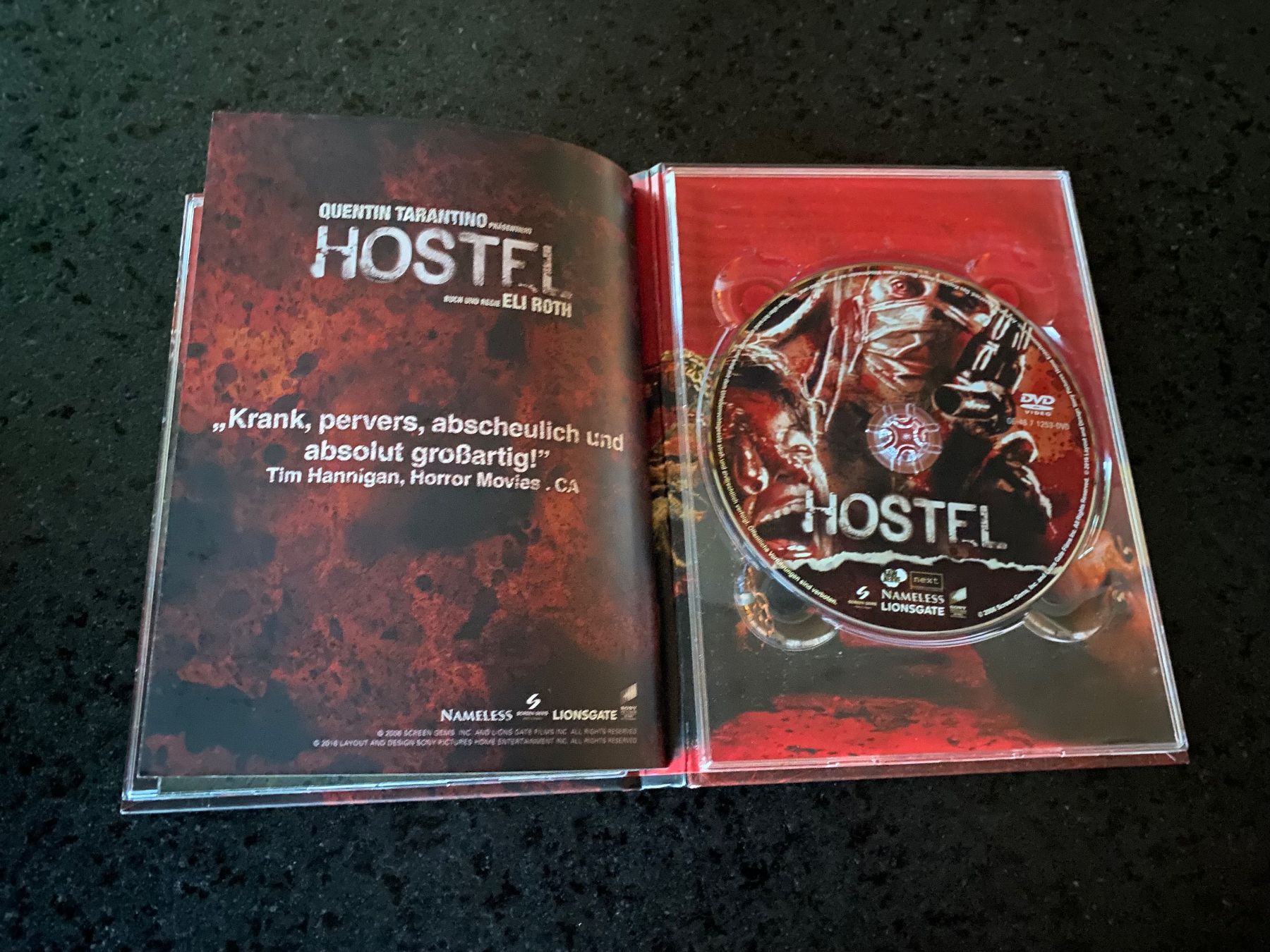 Tutti i DVDs: Hostel Mediabook Blu-ray + DVD Sehr Gut – Usato da Schmitten FR venduto da FilmRarities 5