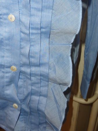 chemisier bleu neuf taille 40 marqeu RIVER WOODS pour femme
