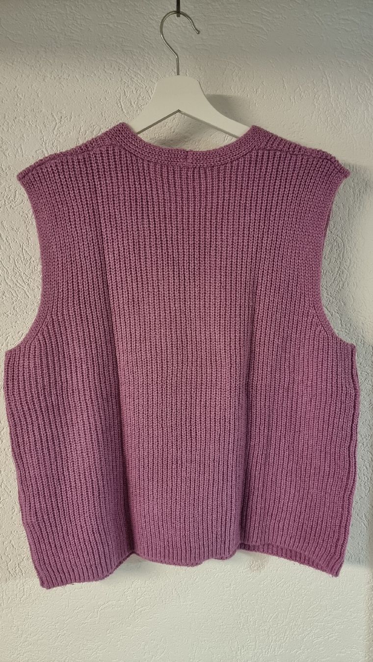 Tom Tailor Gilet & Giacche senza maniche: Lila Pullunder / Gilet Gr. XL Tom Tailer – Nuovo (secondo la descrizione) da Gossau SG venduto da smile4470 1