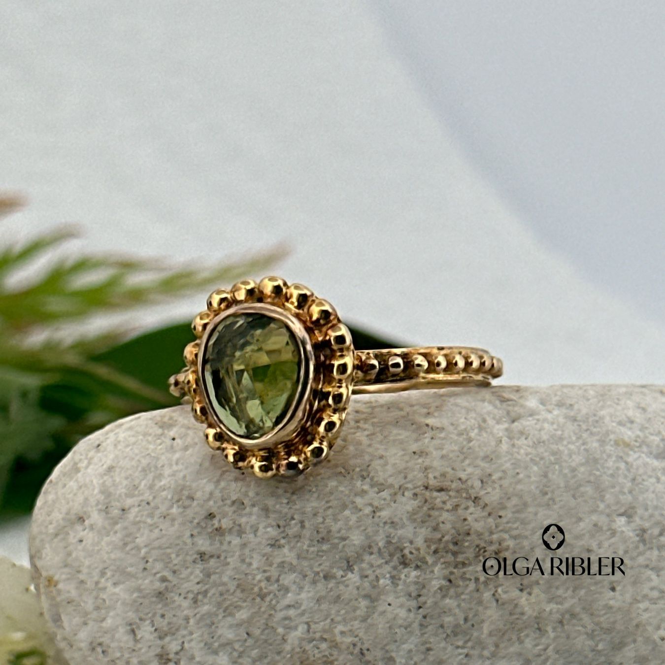 Olga Ribler Anelli: Unikate Turmalin Ring  -  Sterling Silber 925 – Nuovo (secondo la descrizione) da Luzern venduto da Schmuckoutlet 4